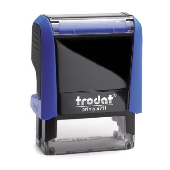 TRODAT PRINTY - TEXT STAMPS TRODAT 4911 38x14mm  Blue