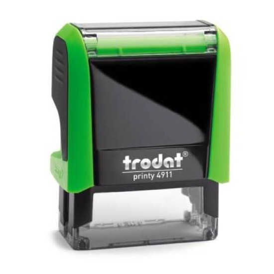 TRODAT PRINTY - TEXT STAMPS TRODAT 4911 38x14mm  Green