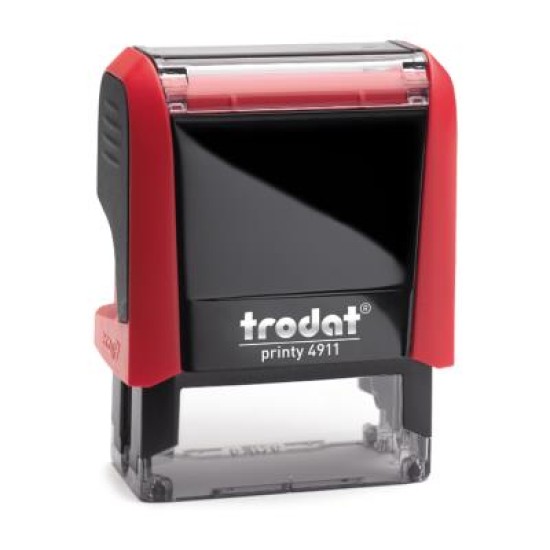 TRODAT PRINTY - TEXT STAMPS TRODAT 4911 38x14mm  Red