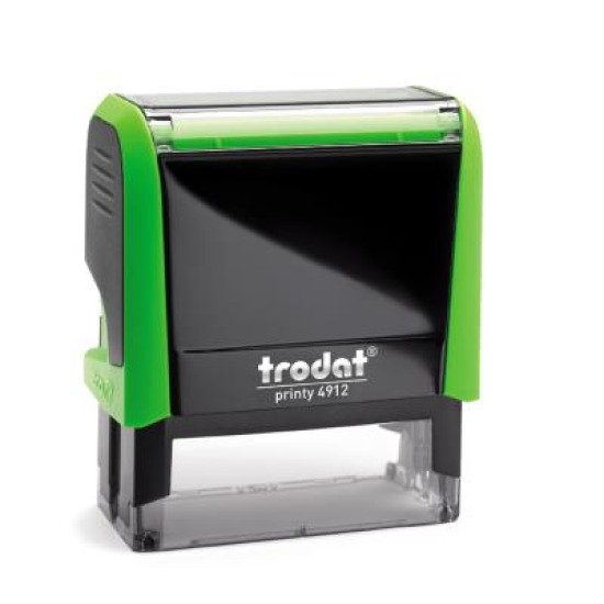 TRODAT PRINTY - TEXT STAMPS TRODAT 4912 47x18mm  Green
