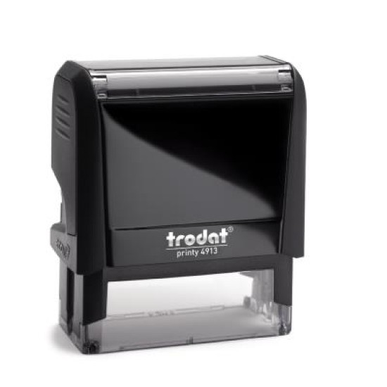 TRODAT PRINTY - TEXT STAMPS TRODAT 4913 58x22mm  Black