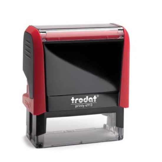 TRODAT PRINTY - TEXT STAMPS TRODAT 4913 58x22mm  Red