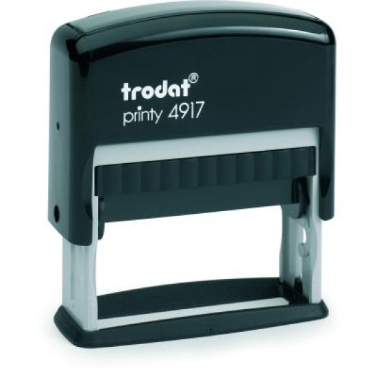 TRODAT PRINTY - TEXT STAMPS TRODAT 4917 50x10mm  Black