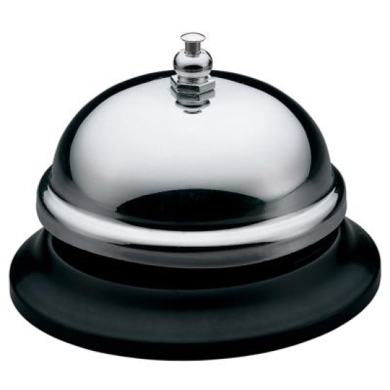 COUNTER BELL ACME CB Counter bell metal round  Chrome/Black