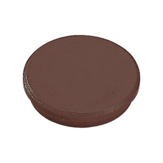 MAGNETS DAHLE Button magnet round 24mm Brown