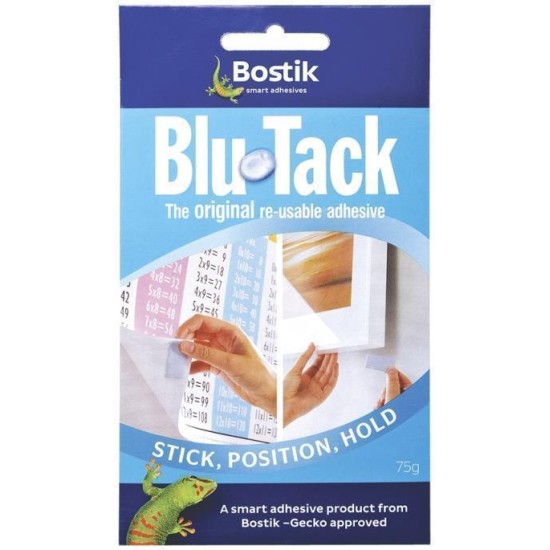 BOSTIK BLUTACK 75GM (BLUE TACK)