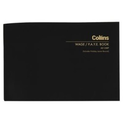 COLLINS WAGE BOOK A5 LIMP COVER