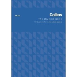 COLLINS TAX INVOICE A5DL NO CARBON REQUIRED