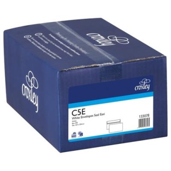 CROXLEY ENVELOPE C5E SEAL EASI FSC MIX 70% WALLET BOX 250