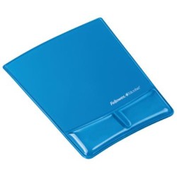 FELLOWES MOUSE PAD CLEAR BLUE AND WRIST SUPPORT GEL