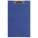 FM CLIPBOARD BLUE WITH FLAP FOOLSCAP