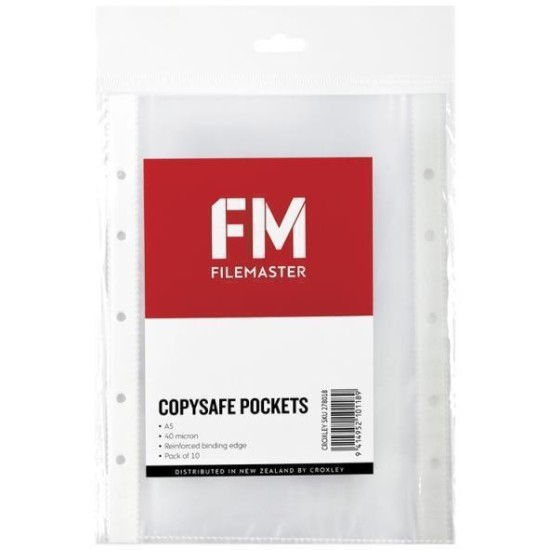 OSC Copysafe Pockets Premium A5, Pack of 10