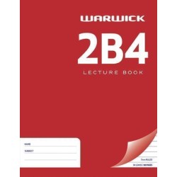 WARWICK LECTURE BOOK 2B4 94 LEAF RULED 7MM 230X180MM