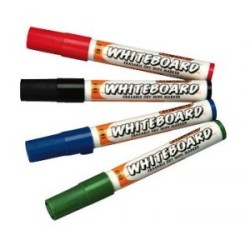 STEPHENS WHITEBOARD MARKERS NON-PERMANENT FINE BLUE -