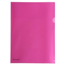 ESSELTE LETTERFILE HEAVY DUTY A4 RED L-Shape pockets