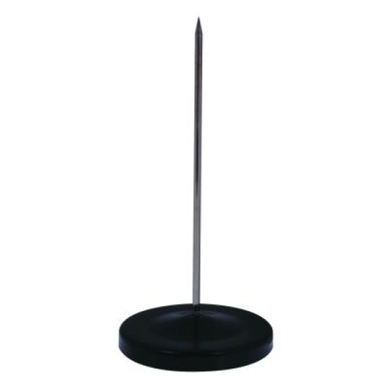 ESSELTE SPIKE FILE METAL WITH BLACK BASE