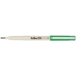 artline 210 pen 0.6mm green