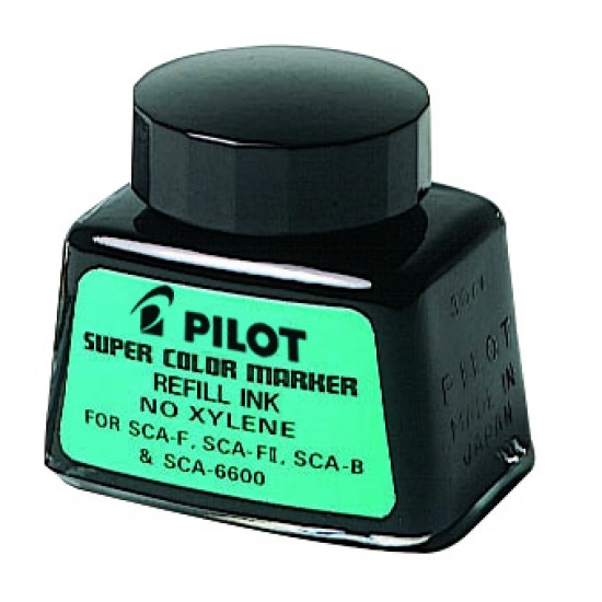 Pilot Super Colour Permanent Marker Refill Black 30ml (SCA-RF-B)