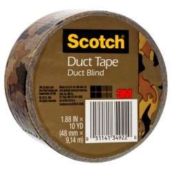 Scotch Patterned and Coloured Duct Tape 910-CMO Camo 48mm x 9.14m