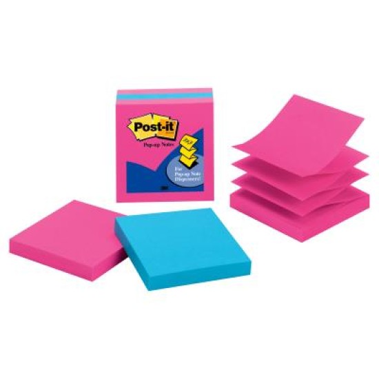 Post-it Pop-Up Notes - Refills 3301-3AU-FF Pop-Up Note refill -  76mm x 76mm