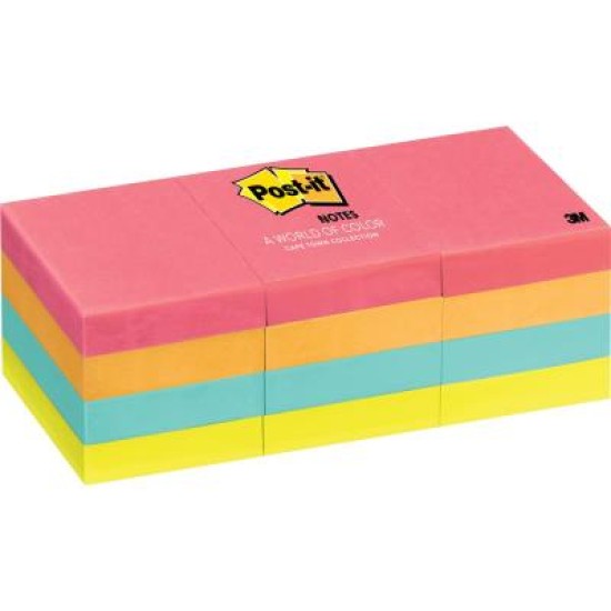 Post-it Notes 653-AN 35x48mm Cape Town, Pack of 12
