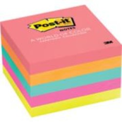 Post-it Notes 654-5PK 76x76mm Cape Town, Pack of 5