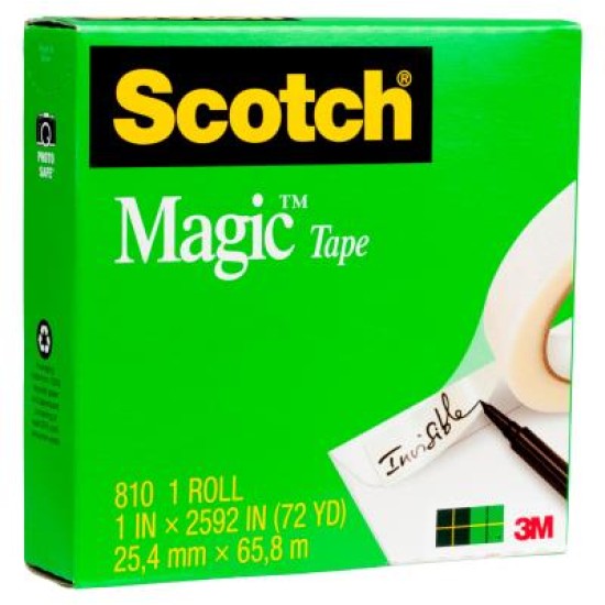 Scotch Magic Tape 810 25.4mmx66m