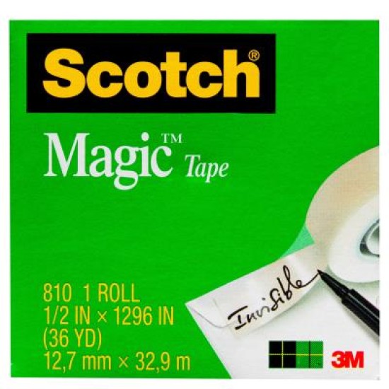 Scotch Magic Tape 810 12.7mmx33m