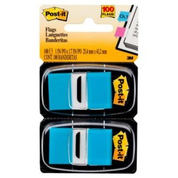 Post-it Flags 680-BB2 25x43mm Bright Blue, Pack of 2