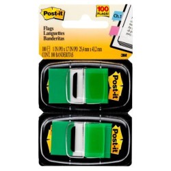 Post-it Flags 680-GN2 25x43mm Green, Pack of 2