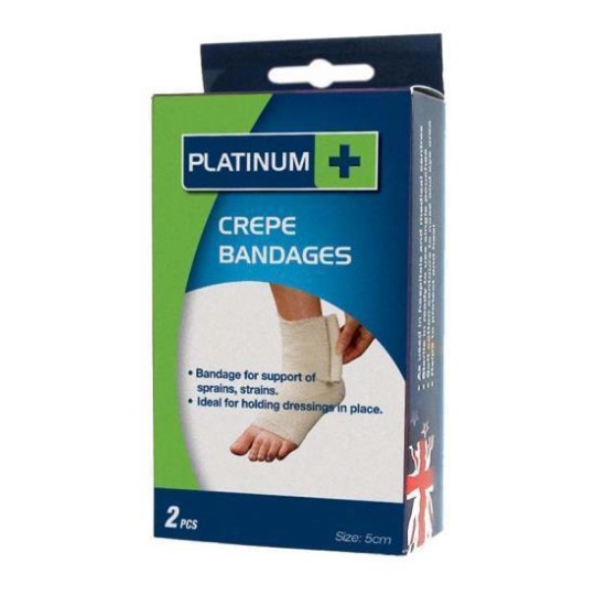 Platinum Crepe Bandages 5cm