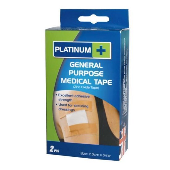 Platinum General Purpose Medical Tape 2.5cm
