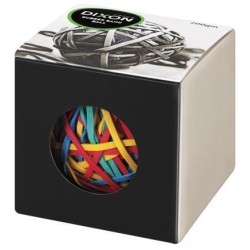 DIXON RUBBER BAND BALL 200GM ASSORTED COLOURS