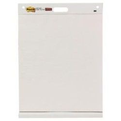 Post-it 'Super Sticky' Tabletop Portable Easel Pads 563R White Tabletop Easel Pad 508mm x 584mm-09