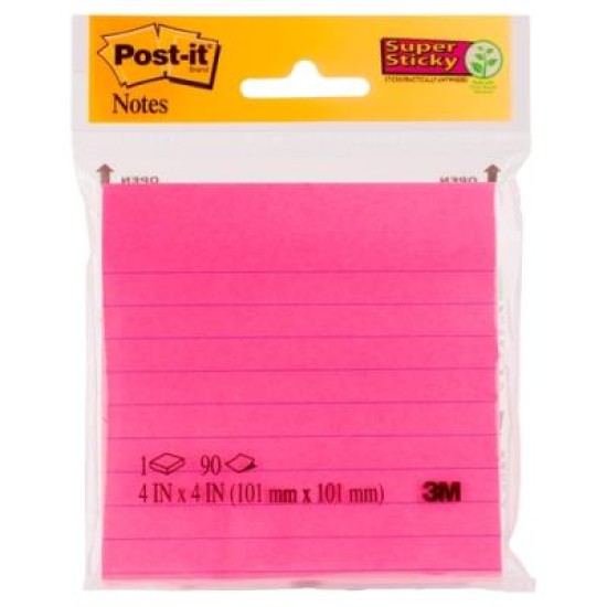Post-it Jaipur Capetown Lined Notes 4490-SSMX 101mmx101mm