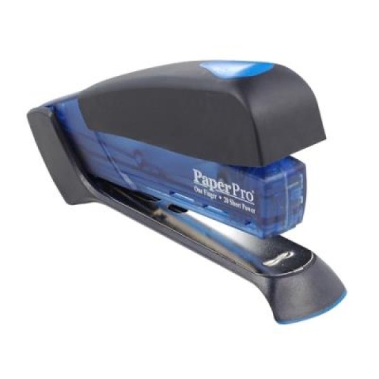 BOSTITCH INPOWER ANTIMICROBIAL STAPLER 20SH F/S BLUE