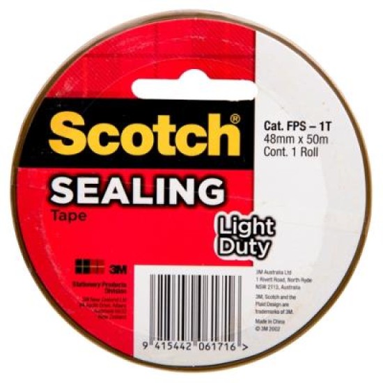 Scotch Sealing Tape 3609 FPS-1T 48mm x 50m Tan