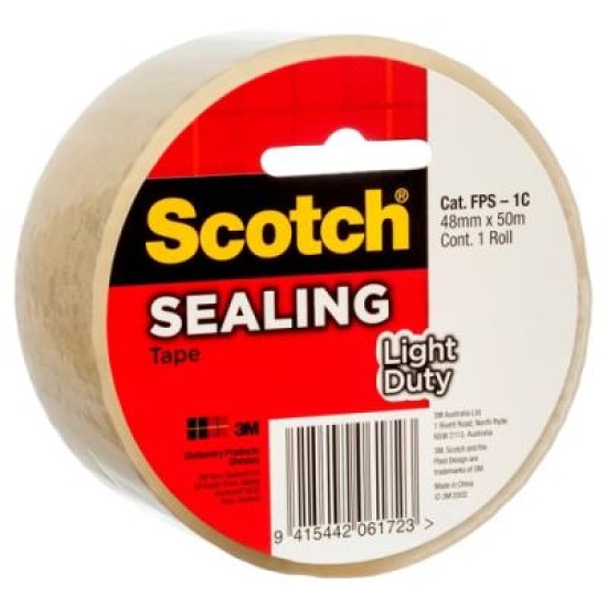 Scotch Sealing Tape 3609 FPS-1C 48mm x 50m Clear
