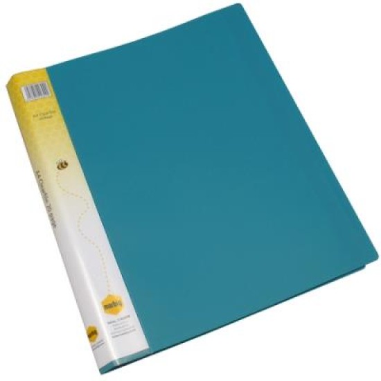 DISPLAY BOOK A4 20 PG INSERT SPINE GREEN