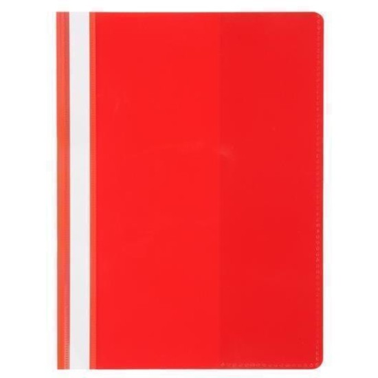 MARBIG FILE  A4 FLAT DELUXE RED