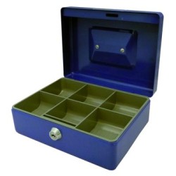 ESSELTE CLASSIC CASH BOX NO8 BLUE