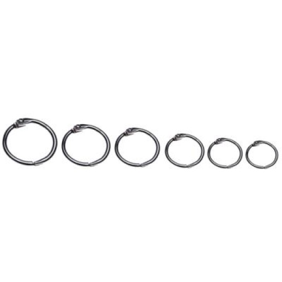 ESSELTE HINGED RINGS NO.4 38MM 