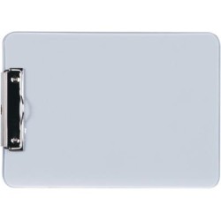 MARBIG CLIPBOARD SOLID PLASTIC A4 CLEAR