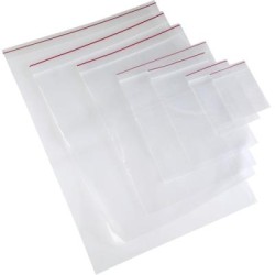 MBG RESEALABLE POLYBAGS 155MMX230MM PK50