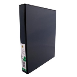 MARBIG RINGBINDER CLEARVIEW A4 25MM 2D PP BLK