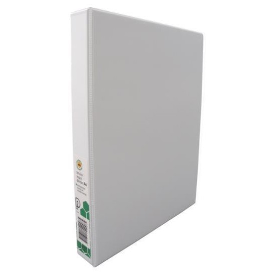 MARBIG RINGBINDER CLEARVIEW A4 25MM 2D PP WHT
