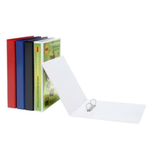 MARBIG RINGBINDER CLEARVIEW A4 25MM 4D PP RED