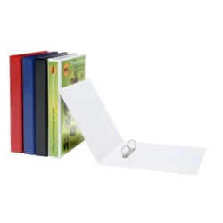 MARBIG RINGBINDER CLEARVIEW A4 38MM 2D PP WHT