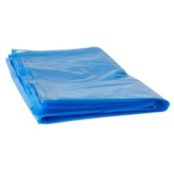 BLUE PLASTIC SHREDDER BAG BLUE Pack of 25