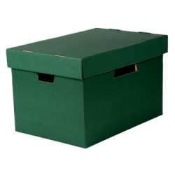 ESSELTE AR-KIVE STORAGE BOX & LID GREEN